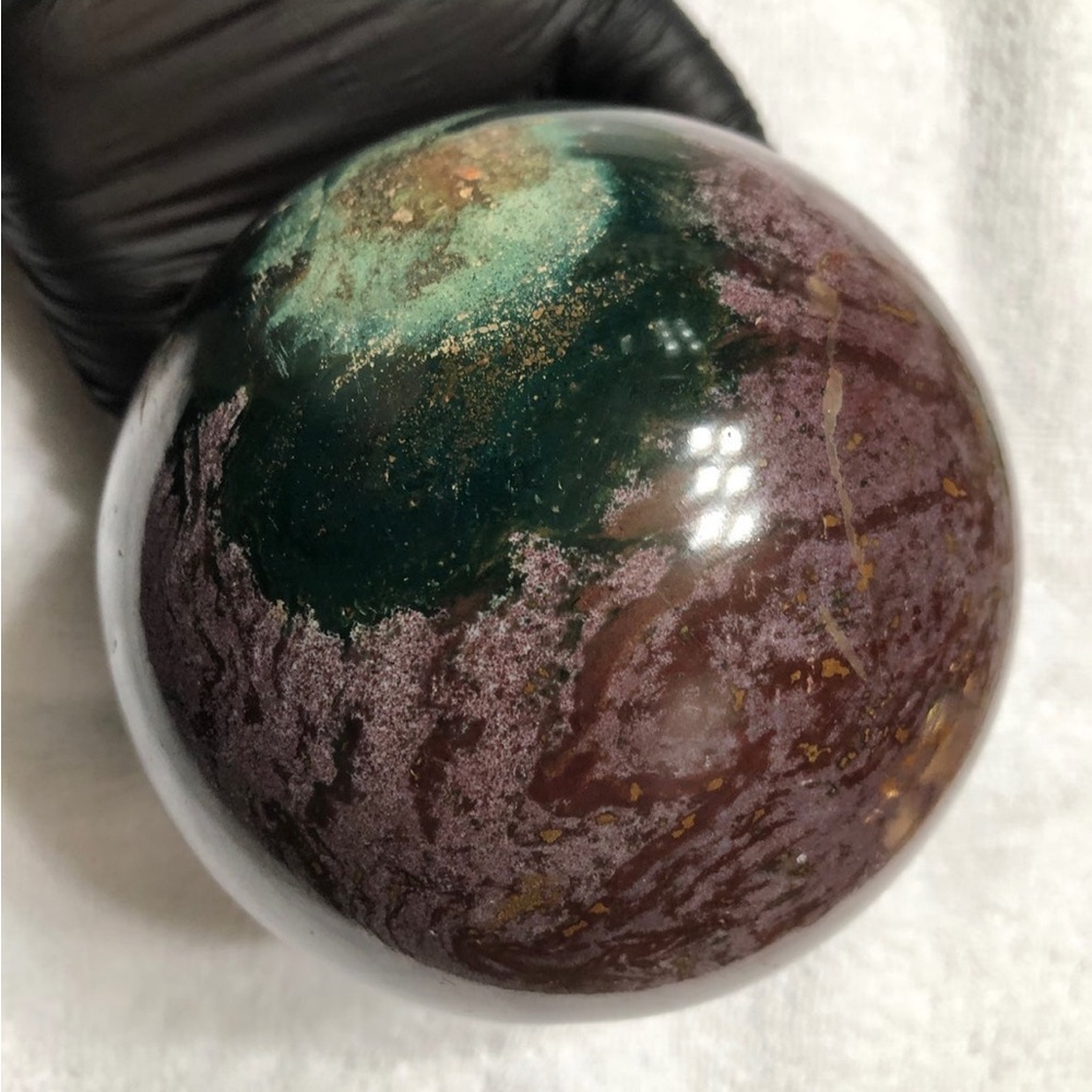 Ocean Jasper XL Sphere 104MM 3 Lb 11.9 ounces